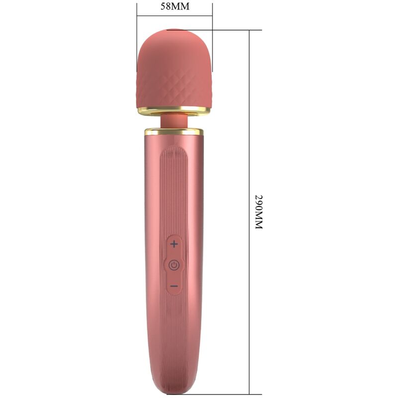 MASSAGER 7 MODOS DE VIBRAÇÃO ROSA