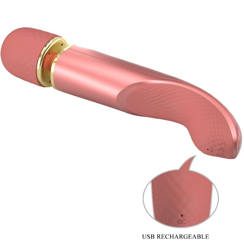 MASSAGER 7 MODOS DE VIBRAÇÃO ROSA