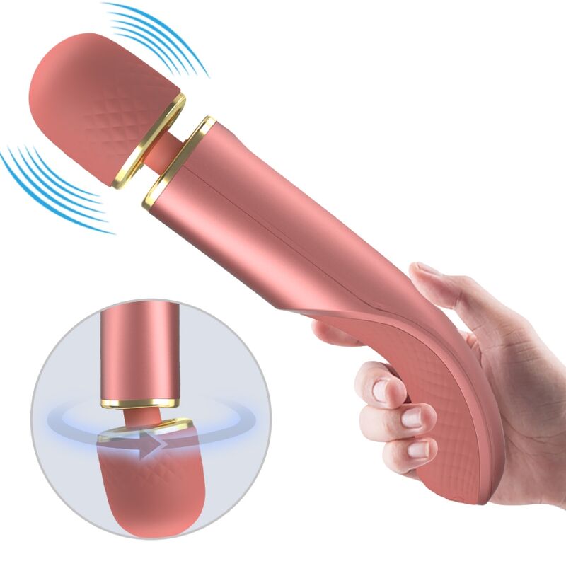 MASSAGER 7 MODOS DE VIBRAÇÃO ROSA