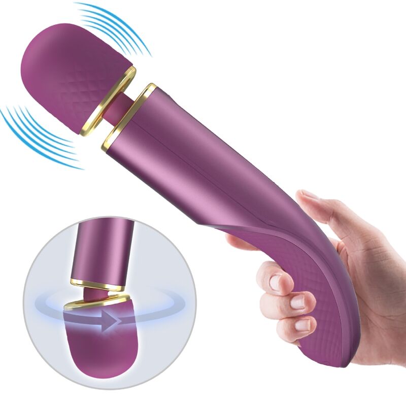 MASSAGER 7 MODOS DE VIBRAÇÃO ROXO