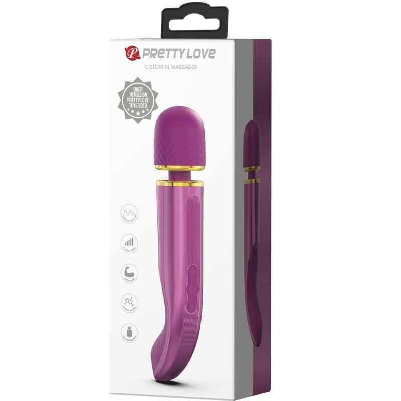 MASSAGER 7 MODOS DE VIBRAÇÃO ROXO