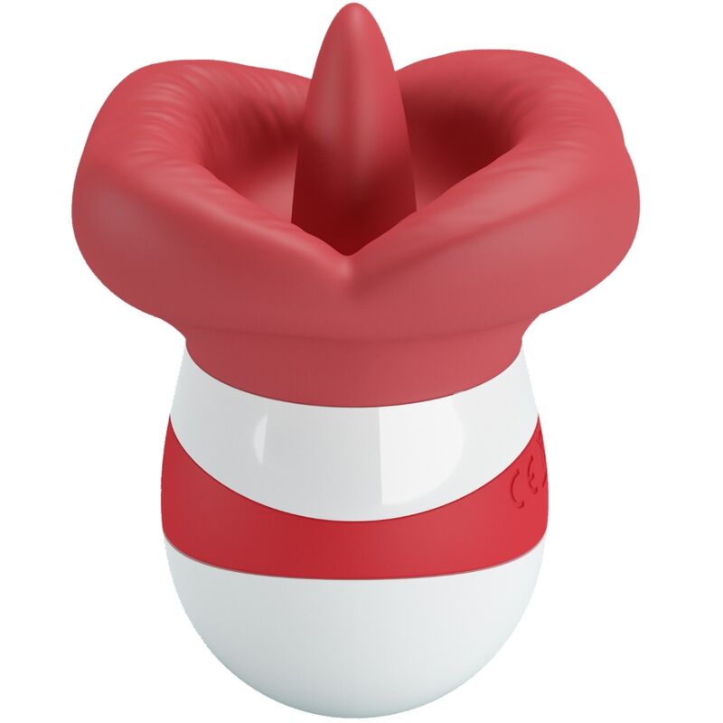 ESTIMULADOR DE LÍNGUA MINA VERMELHO CLARO