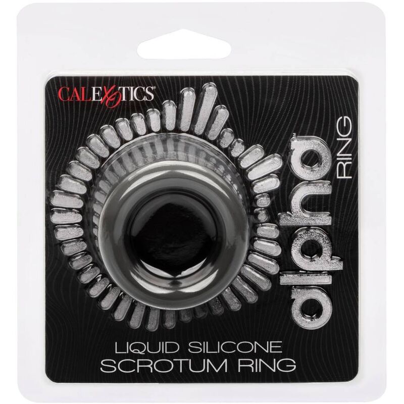 ALPHA ANEL DE ALONGAMENTO SCROTUM PRETO