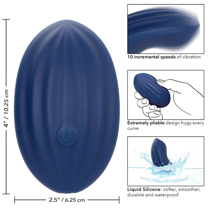 CASHMERE VELVET CURVE AZUL
