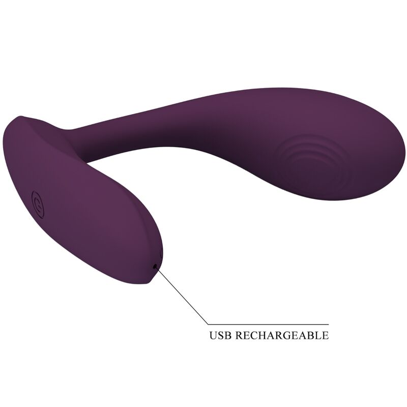 VIBRADOR BAIRD G-SPOT 12 VIBRAÇÕES RECARREGÁVEL LILÁS
