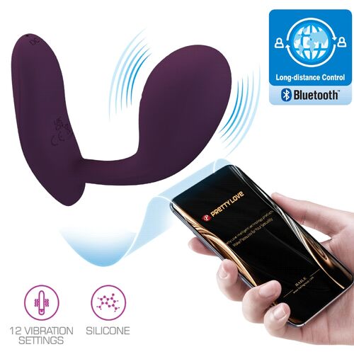 VIBRADOR BAIRD G-SPOT 12 VIBRAÇÕES RECARREGÁVEL LILÁS