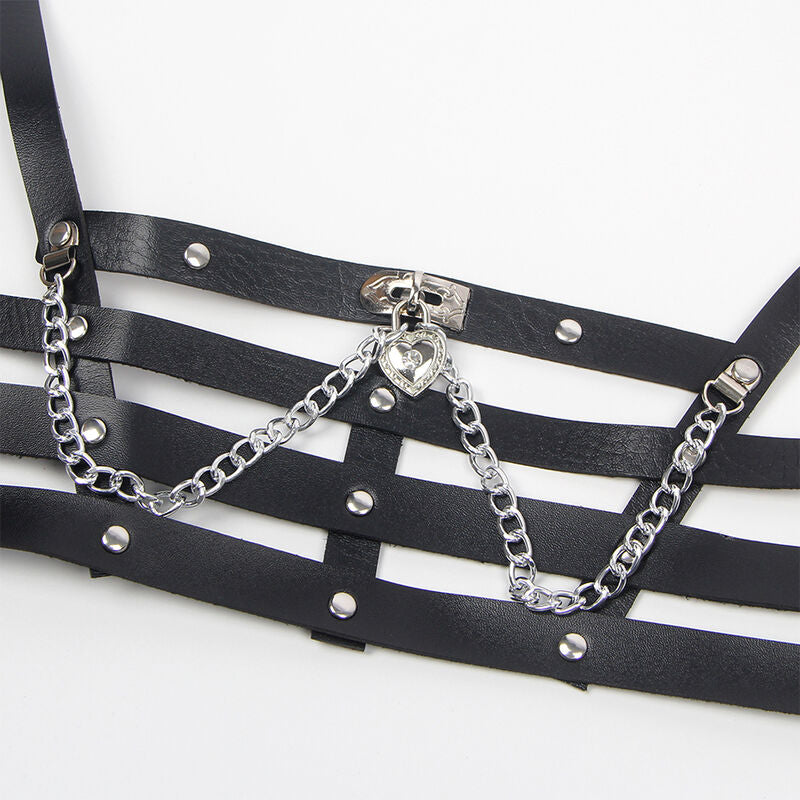 ARNÊS CORSET COM CORRENTE TAMANHO ÚNICO