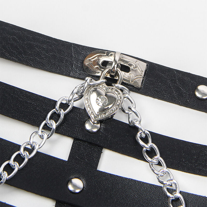 ARNÊS CORSET COM CORRENTE TAMANHO ÚNICO