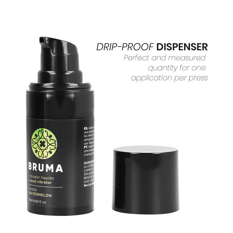 VIBRADOR LÍQUIDO ULTRA DESLIZANTE MELANCIA 15 ML
