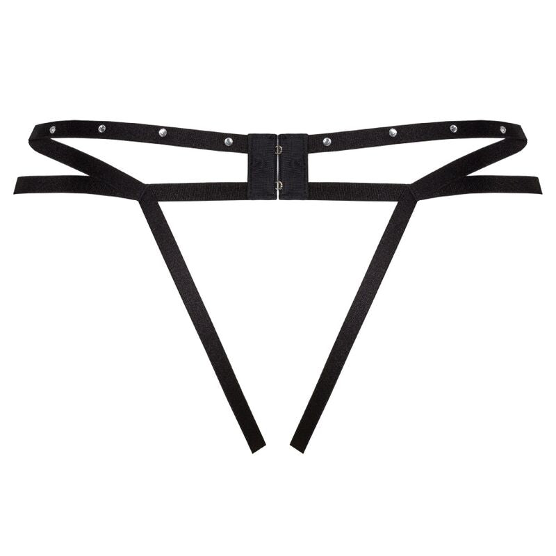TANGA NÓMADA SEM CROTCHLESS PRETO