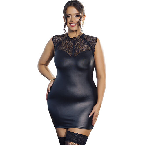 VESTIDO SEXY DE COURO