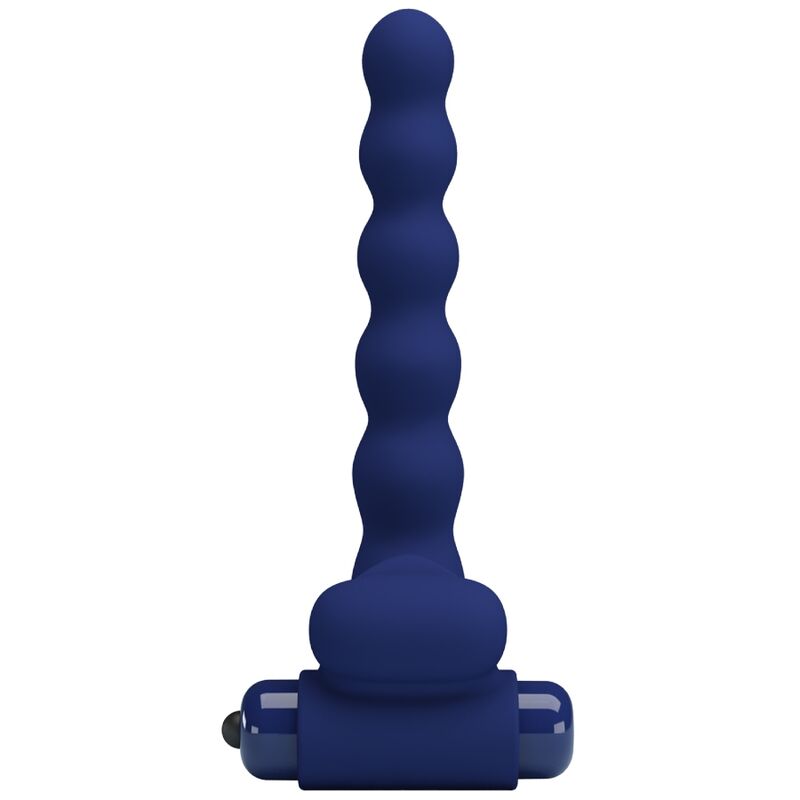 AJMAL ANEL VIBRADOR COM PLUG AZUL