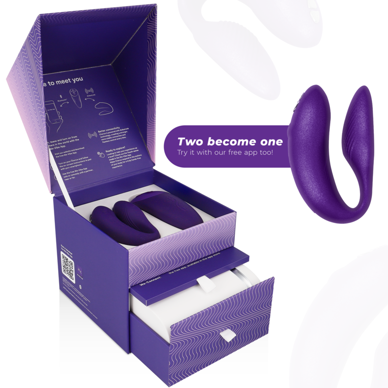 VIBRADOR CHORUS PARA CASAIS COM LILAC SQUEEZE CONTROL