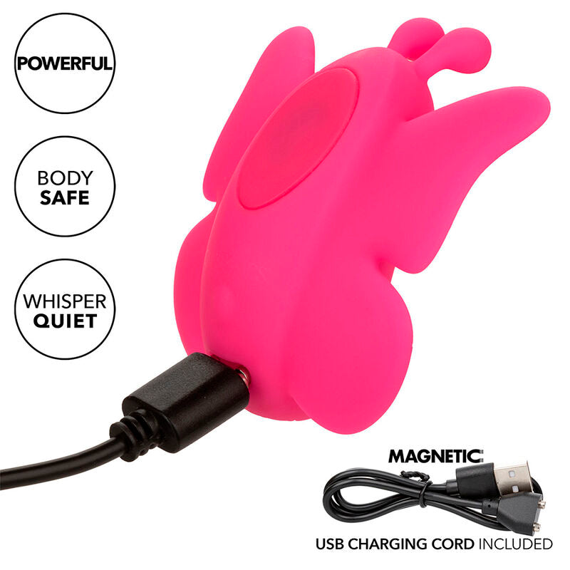 NEON VIBES FLUTTER VIBE ESTIMULADOR DE VIBRAÇÃO 10 VIBRAÇÕES ROSA
