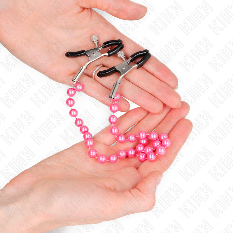 GRAMPOS DE BICOS DE CORRENTE ROXO 30 CM