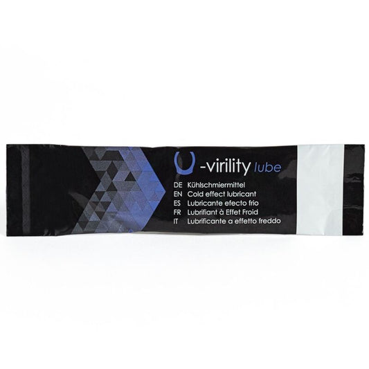 U-VIRILITY LUBE LUBRIFICANTE EFEITO FRIO 10 X 5 ML