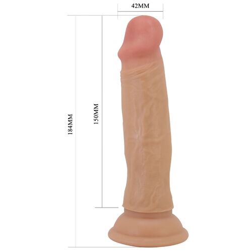 DILDO REALISTA QUENTIN 18 CM CARNE
