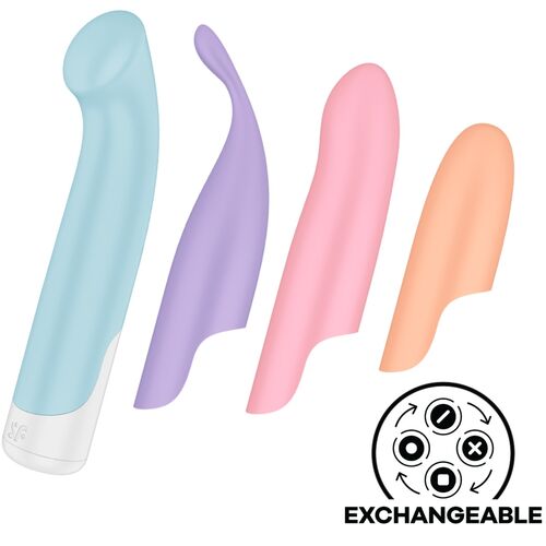 G-SPOT WAVE 4 12 VIBRAÇÕES PROGRAMA VIBRADOR CINZA ESCURO