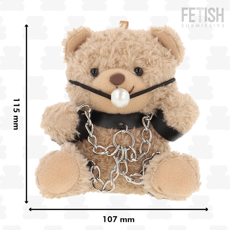 FOZZIE URSO DE PELÚCIA MODELO BDSM 3