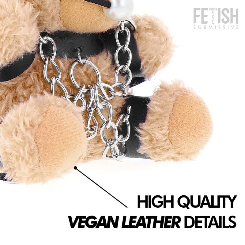 FOZZIE URSO DE PELÚCIA MODELO BDSM 3