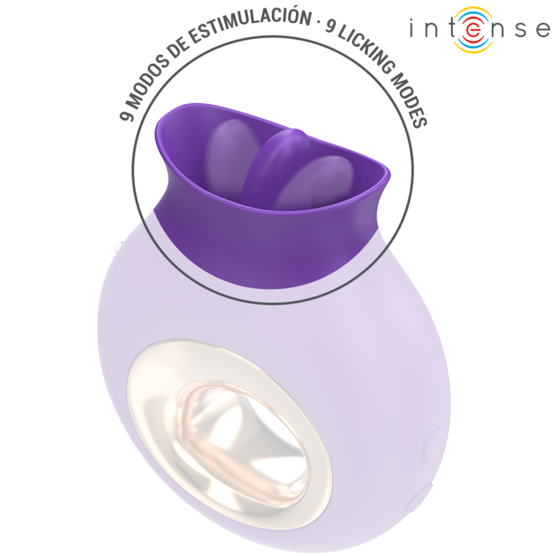 ESTIMULADOR DE CLITÓRIS TULI 9 VIBRAÇÕES E 9 OSCILAÇÕES ROXO