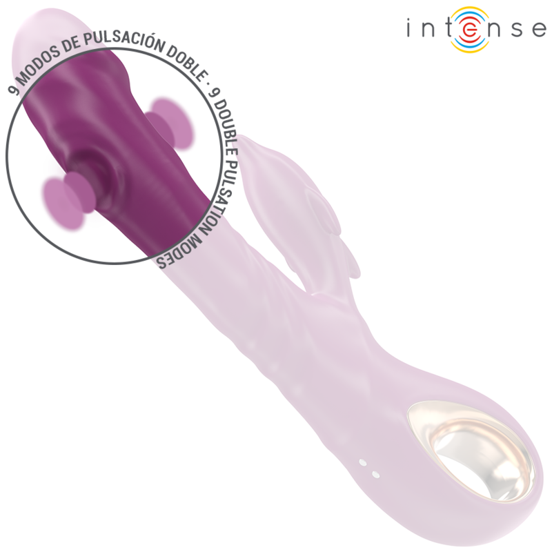 HALLE VIBRADOR MULTIFUNCIONAL COM LÍNGUA ESTIMULANTE DE GOLFINHOS ROXO