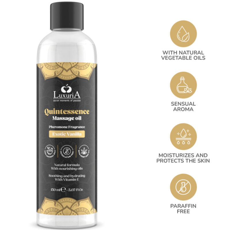 ÓLEO DE MASSAGEM QUINTESSENCE 150 ML