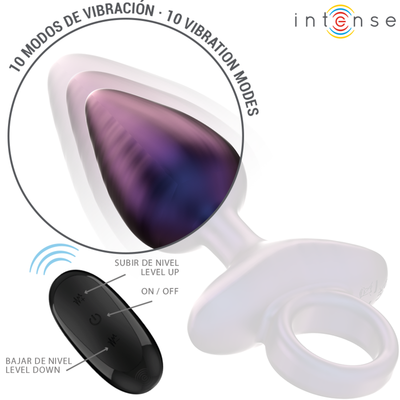 MICHAEL VIBRADOR ANAL PLUG MODELO 2 CONTROLE REMOTO