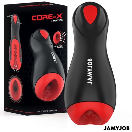 MASTURBADOR AUTOMÁTICO CORE-X 5 MODOS DE SUCÇÃO E VIBRAÇÃO