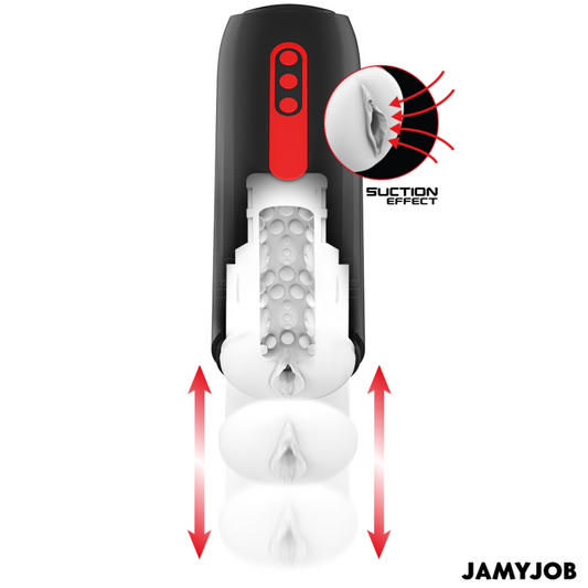 MASTURBADOR AUTOMÁTICO PHANTOM VAGINA 5 MODOS DE SUCÇÃO E IMPULSO