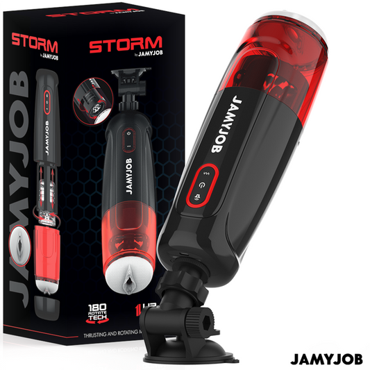 MASTURBADOR AUTOMÁTICO DE VAGINA CYCLONE 10 MODOS DE SUCÇÃO E IMPULSO