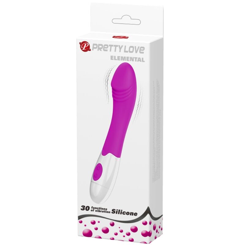 VIBRADOR ELEMENTAL 30 MODOS DE VIBRAÇÃO ROXO