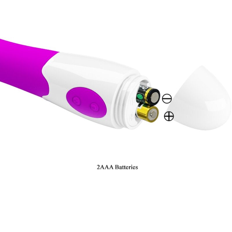 VIBRADOR ELEMENTAL 30 MODOS DE VIBRAÇÃO ROXO