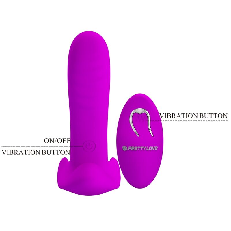 MASSAGEADOR E VIBRADOR 12 VIBRAÇÕES CONTROLE REMOTO ROXO