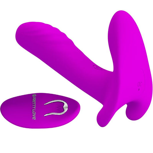 MASSAGEADOR E VIBRADOR 12 VIBRAÇÕES CONTROLE REMOTO ROXO