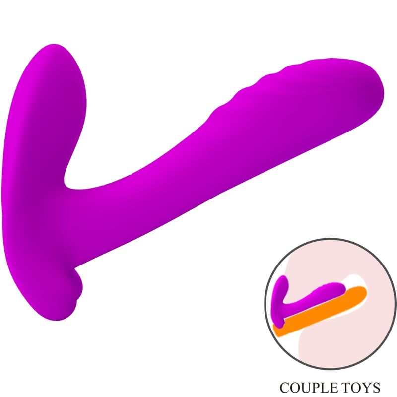 MASSAGEADOR E VIBRADOR 12 VIBRAÇÕES CONTROLE REMOTO ROXO
