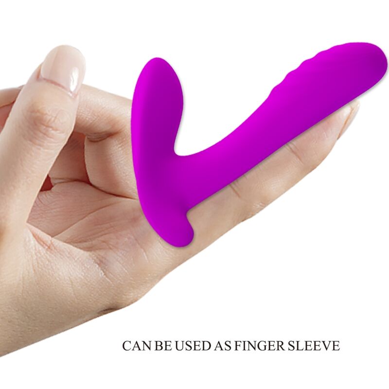 MASSAGEADOR E VIBRADOR 12 VIBRAÇÕES CONTROLE REMOTO ROXO