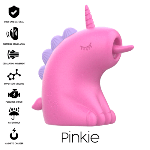 PINKIE ESTIMULADOR UNICÓRNIO FÚCSIA