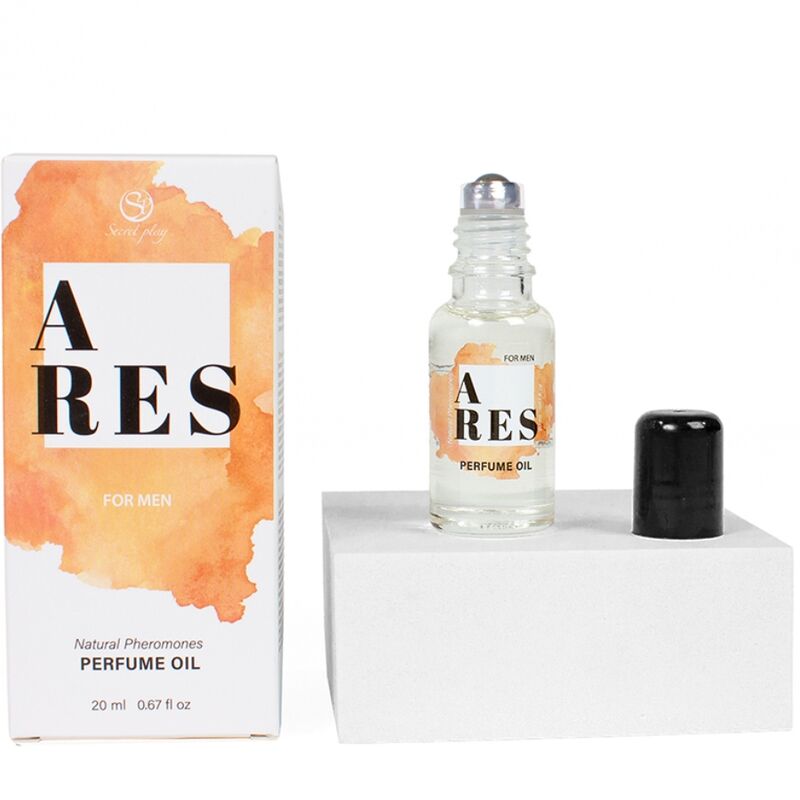 ARES PERFUME NATURAL FEROMONAS EM ÓLEO PARA HOMENS 20 ML