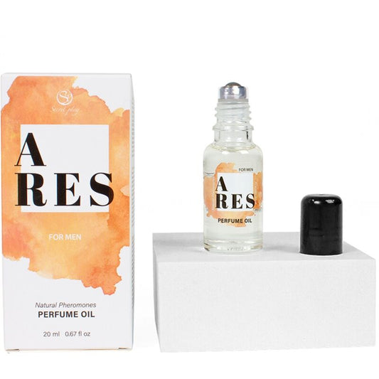 ARES PERFUME NATURAL FEROMONAS EM ÓLEO PARA HOMENS 20 ML