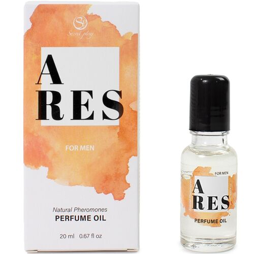 ARES PERFUME NATURAL FEROMONAS EM ÓLEO PARA HOMENS 20 ML