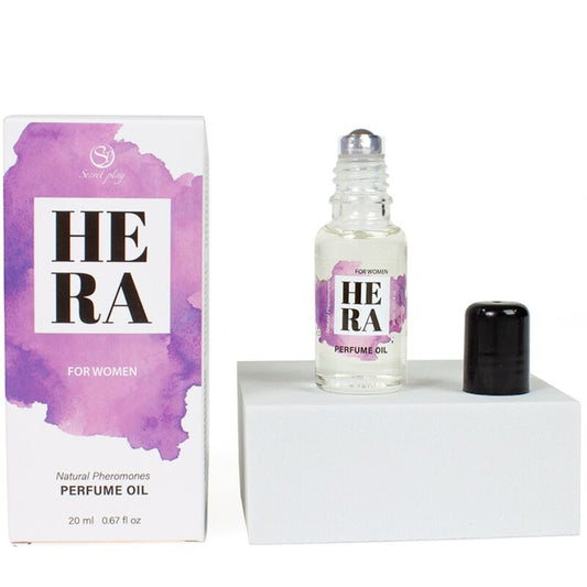 HERA PERFUME NATURAL FEROMONAS EM ÓLEO PARA MULHERES 20 ML