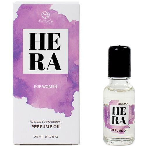 HERA PERFUME NATURAL FEROMONAS EM ÓLEO PARA MULHERES 20 ML