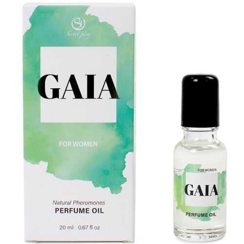 GAIA PERFUME NATURAL FEROMONAS EM ÓLEO PARA MULHERES 20 ML