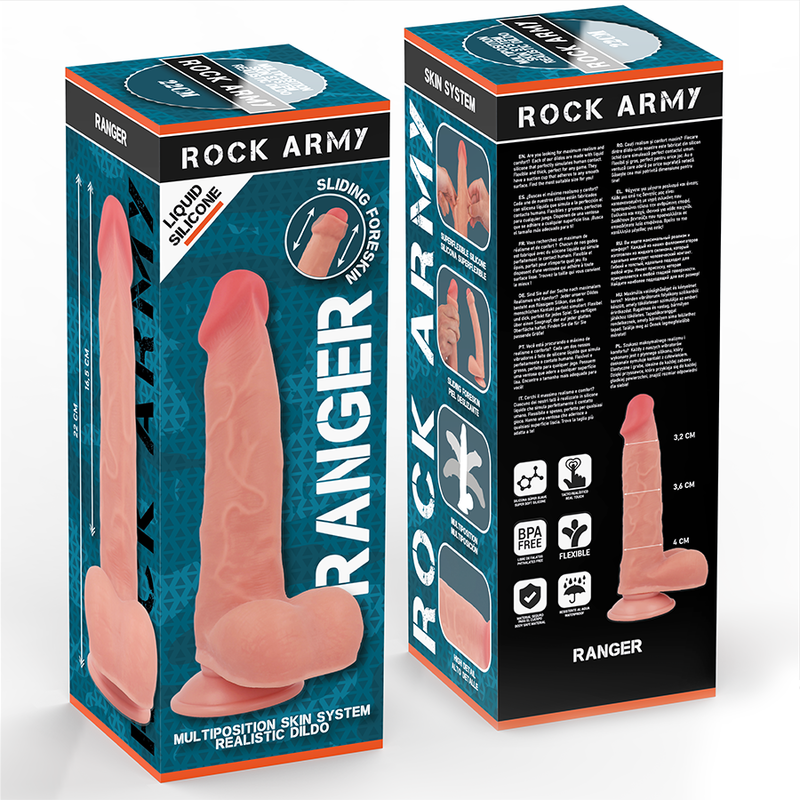 RANGER SILICONE LÍQUIDO 22 CM -O- 3,6 CM