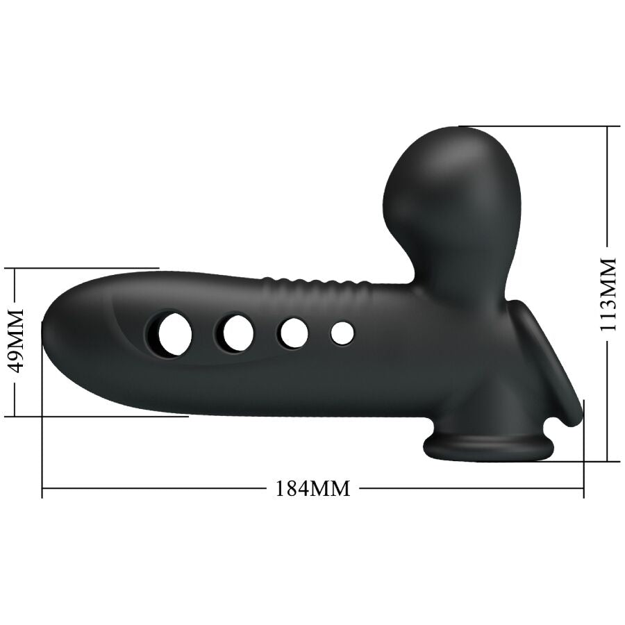 MANGA CRANE PENIS COM AIRBAG PRETA
