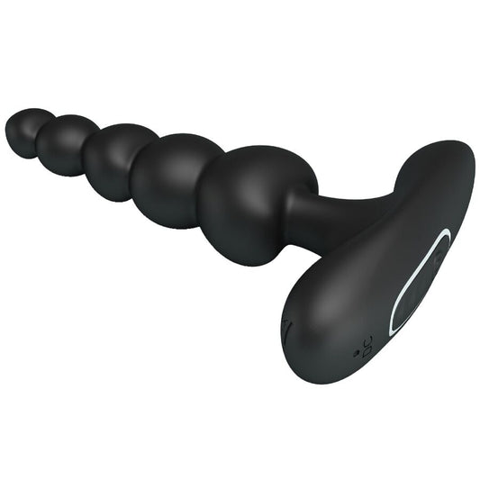 VIBRADOR ANAL SIDNEY 10 VIBRAÇÕES PRETO