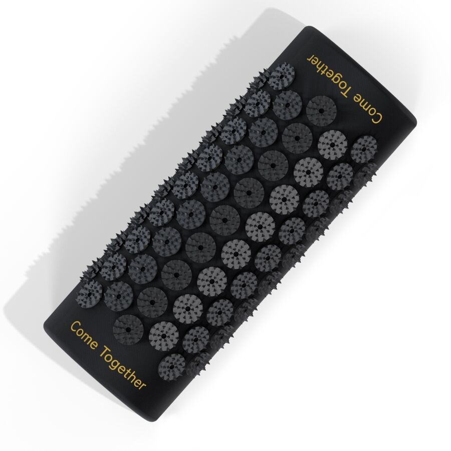 MASSAGEM CORPORAL ACUPRESSÃO TAPETE PRETO