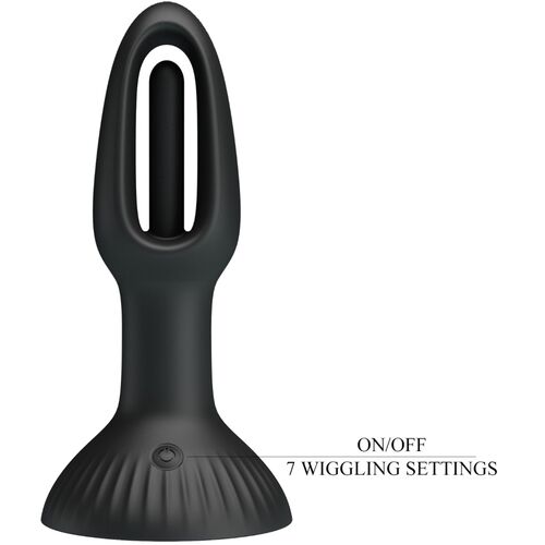 PLUG ANAL HUBERT COM 7 MODOS DE VIBRAÇÃO