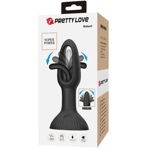 PLUG ANAL HUBERT COM 7 MODOS DE VIBRAÇÃO